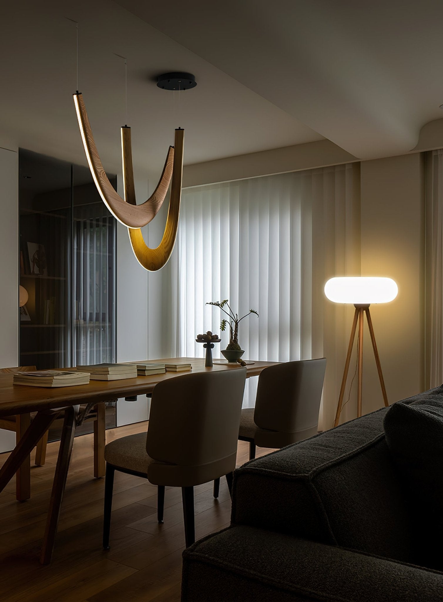 U Wooden Pendant Lamp - Blowlighting