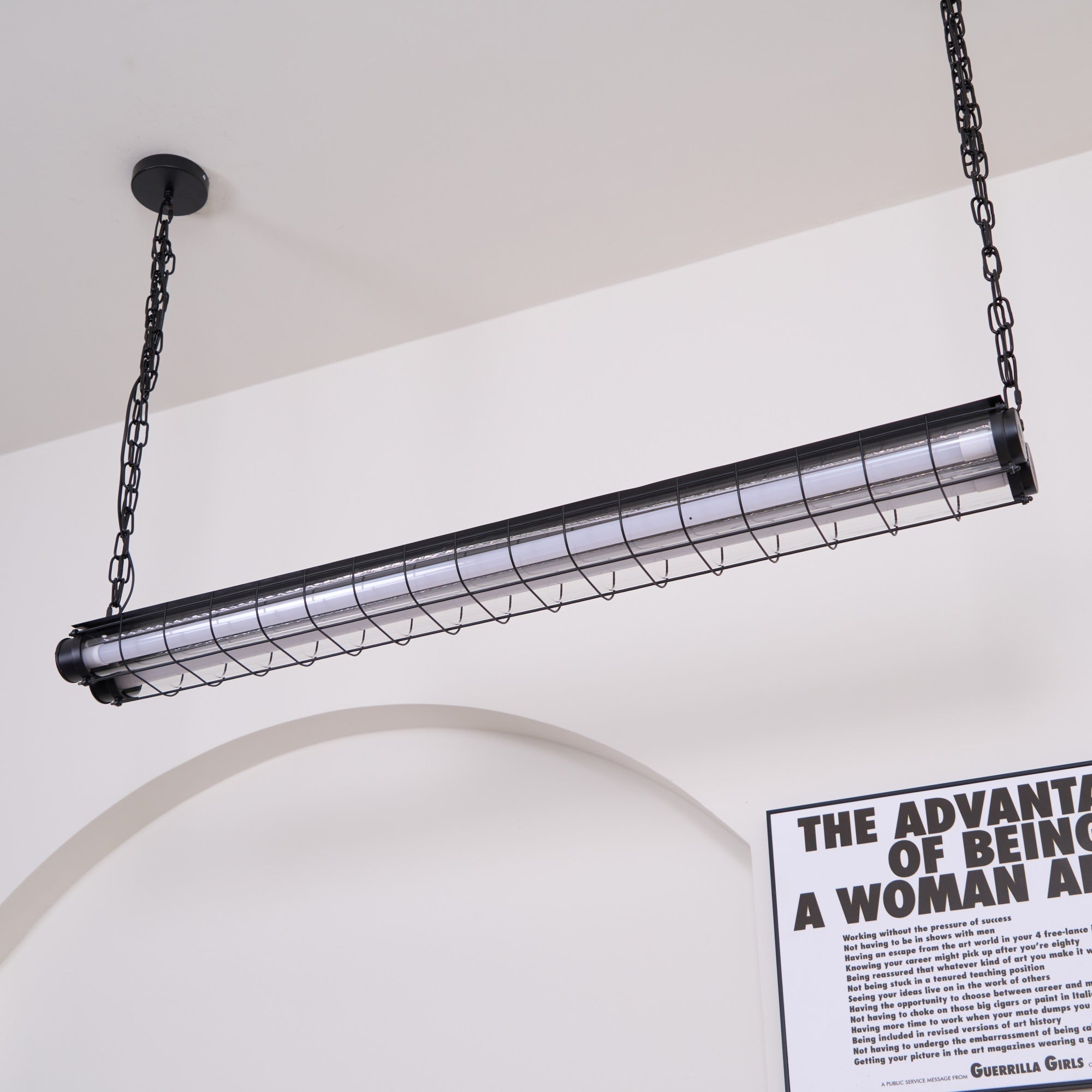 Arsorisra Industrial Linear Pendant Light - Letslighting