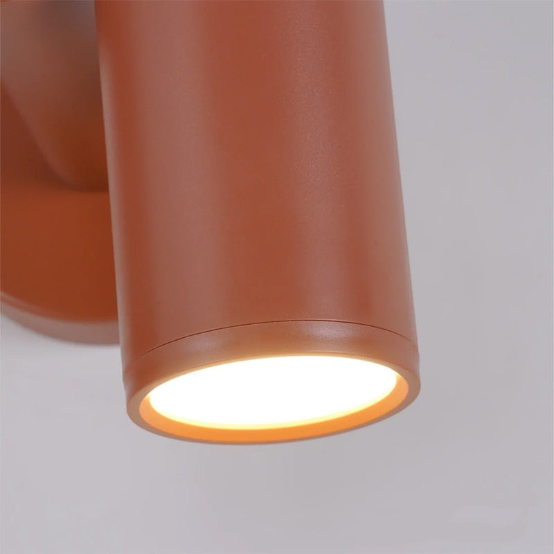 Aria Arc Minimaliste LED Applique Murale Noir Rouge Bleu