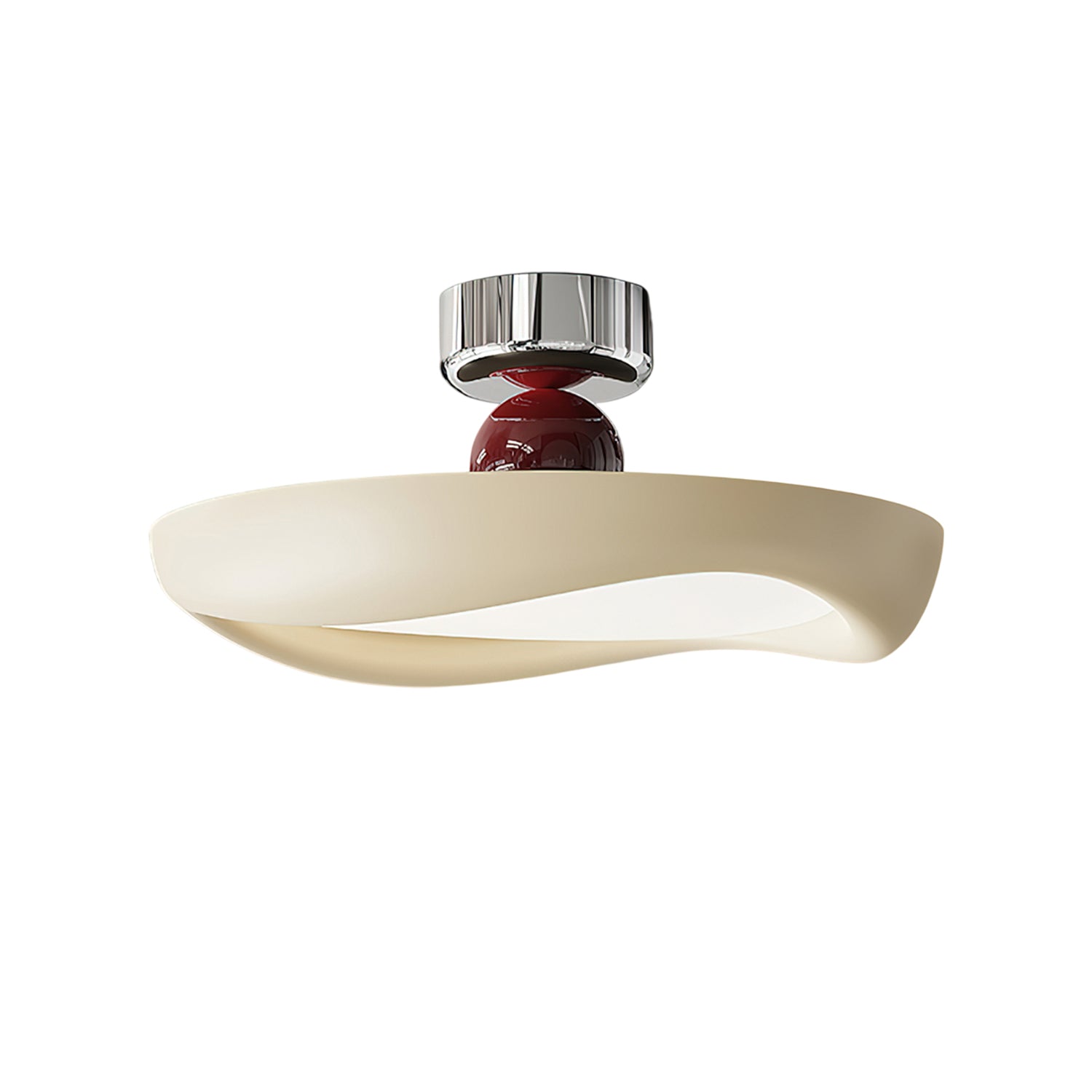 Valeno Moderne Acrylique Fer Plafonnier Lampe