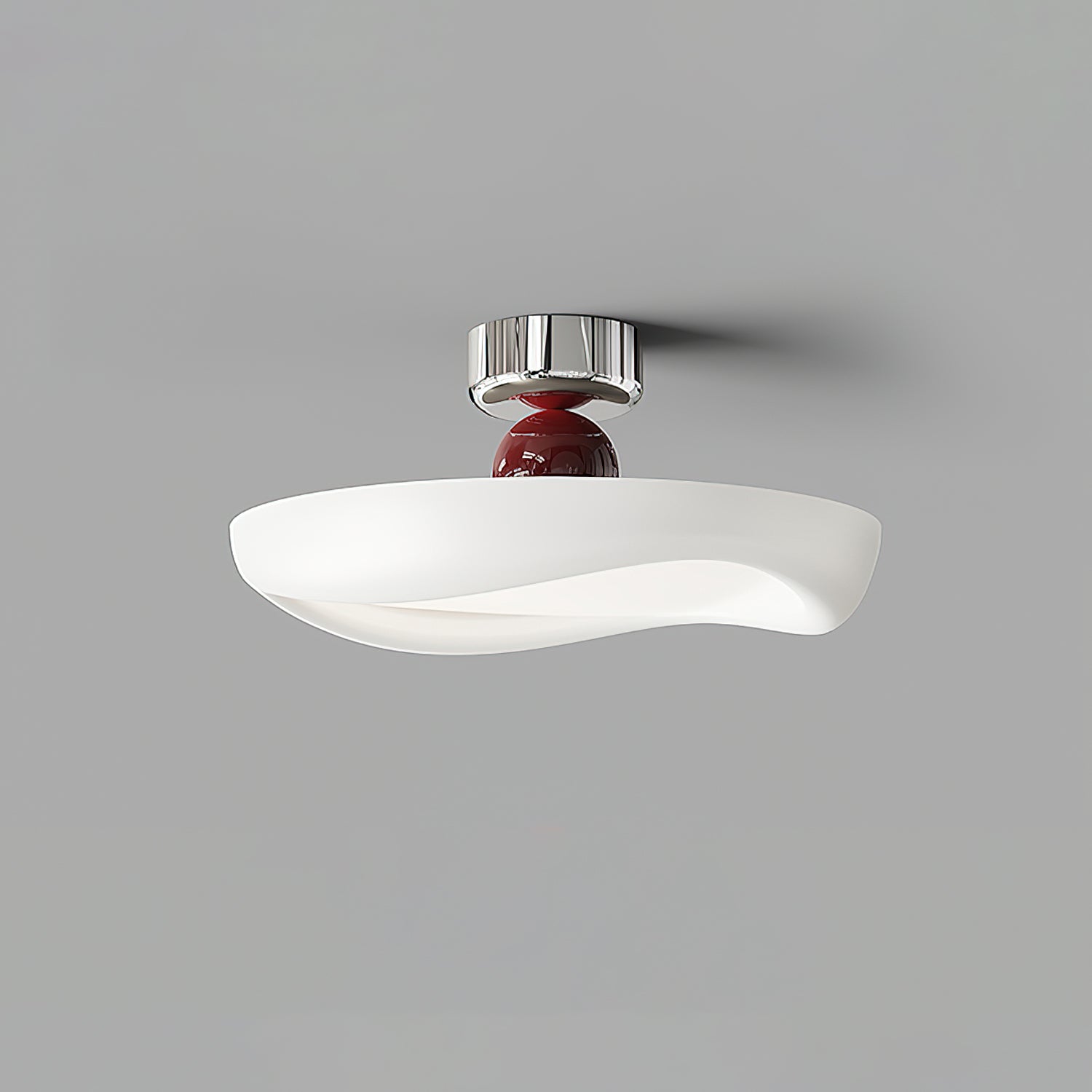 Valeno Moderne Acrylique Fer Plafonnier Lampe