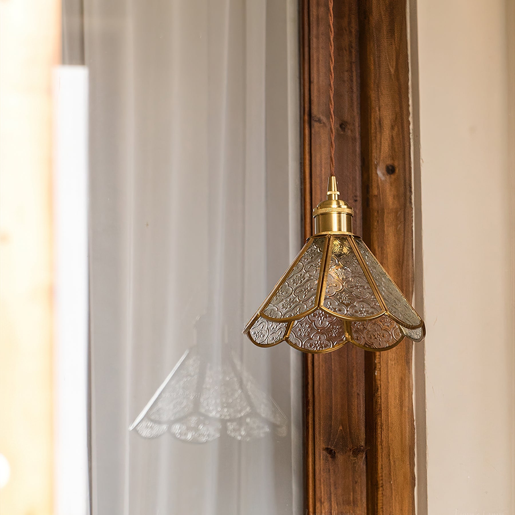 Valeria Pendant Lamp Fluted Glass - Letslighting