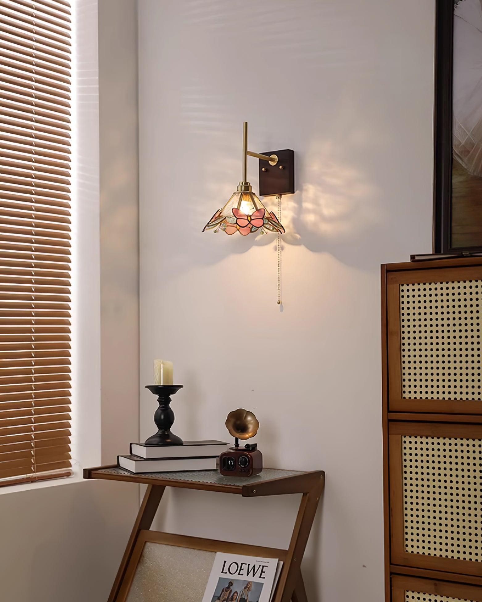 Valerie Wall Lamp Vintage Charm Butterfly - Letslighting