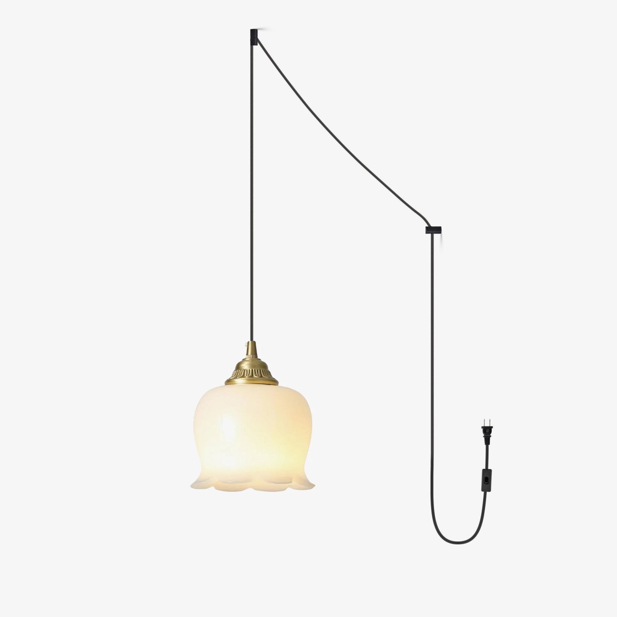 Valley flower Pendant Swag Lamp - Blowlighting