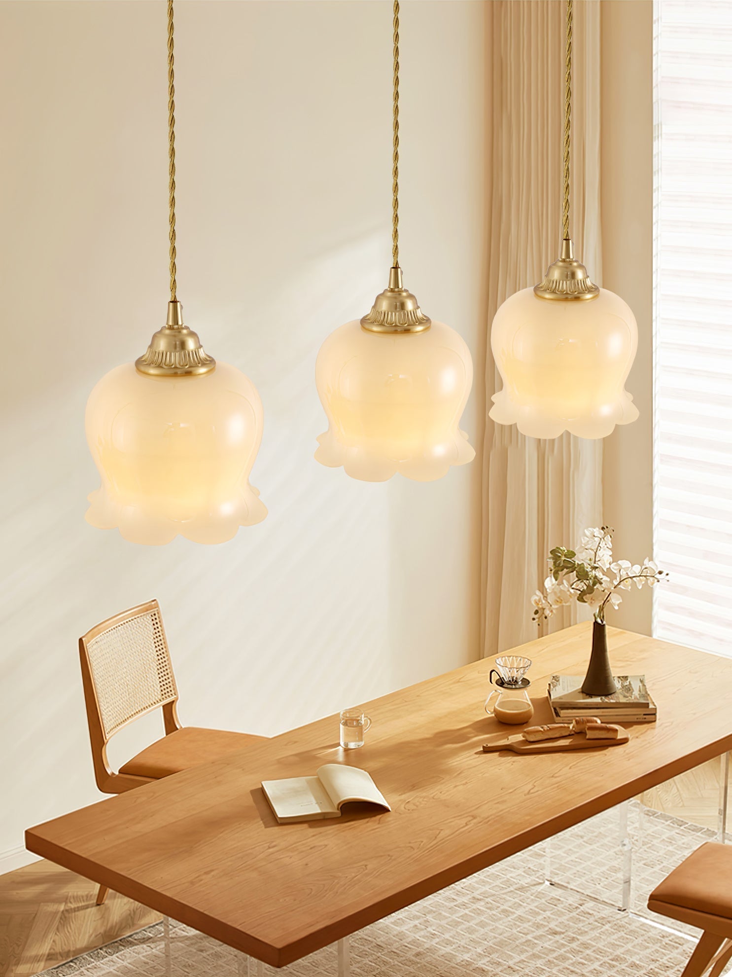 Valley flower Pendant Swag Lamp - Blowlighting