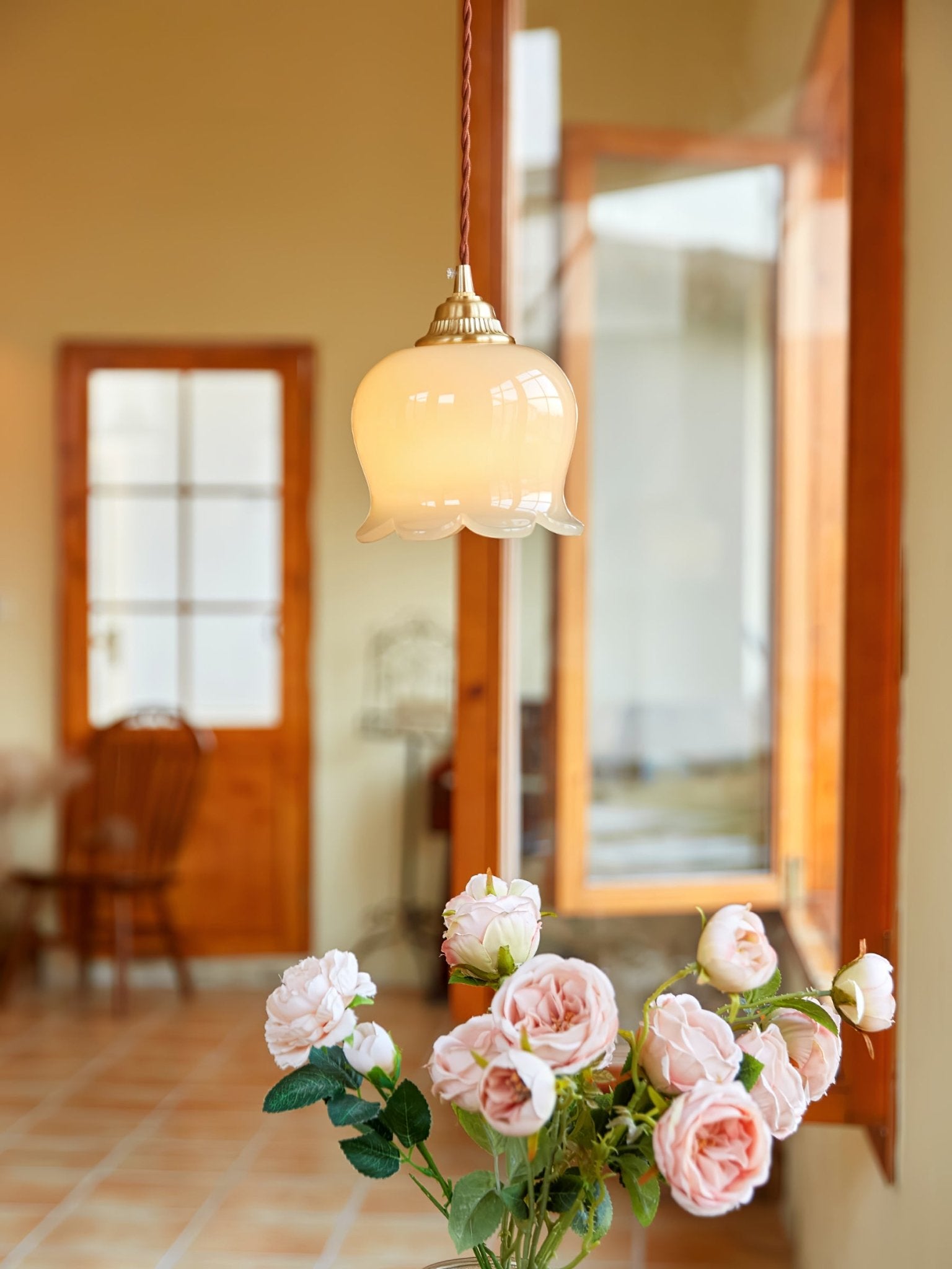Valley flower Pendant Swag Lamp - Blowlighting