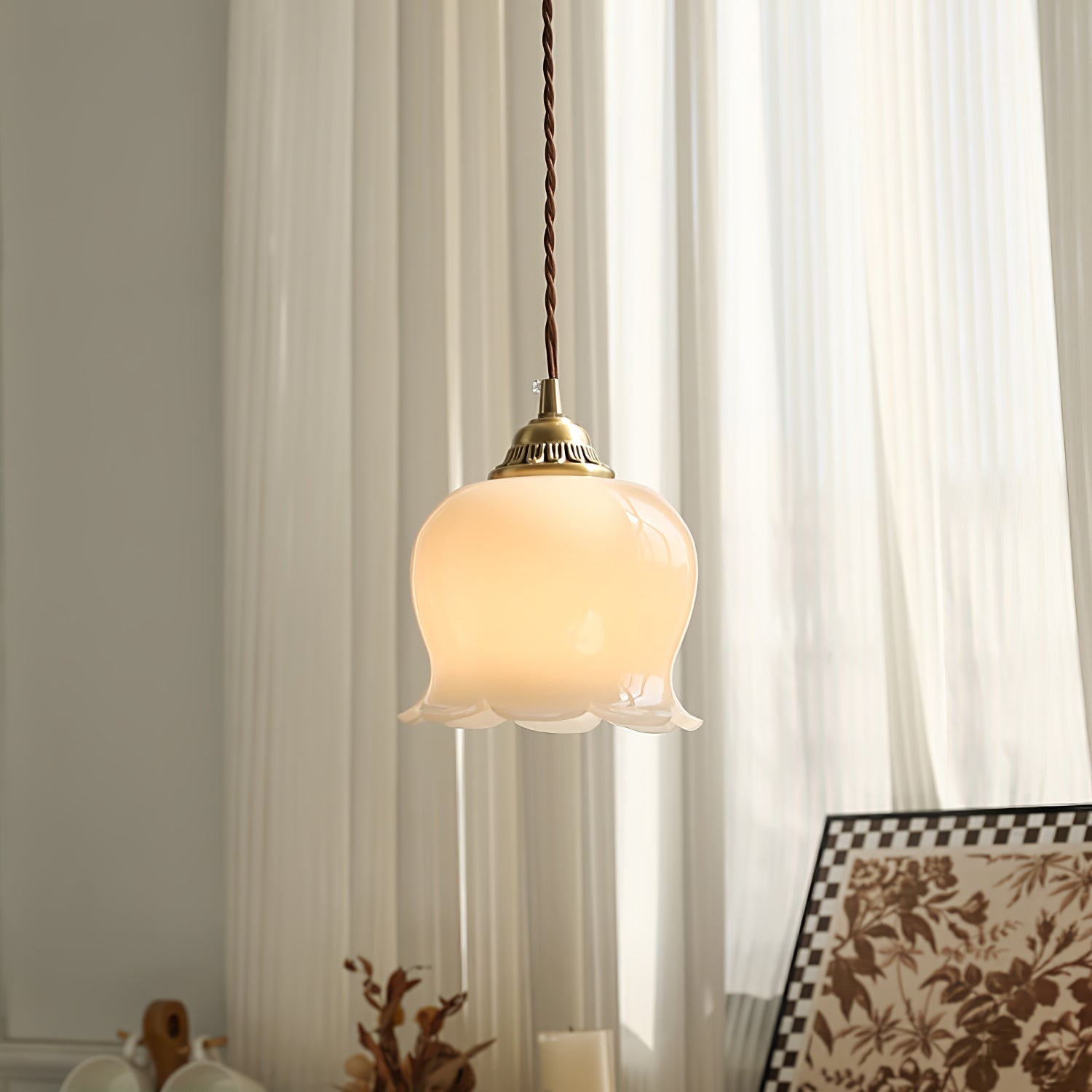 Valley flower Pendant Swag Lamp - Blowlighting