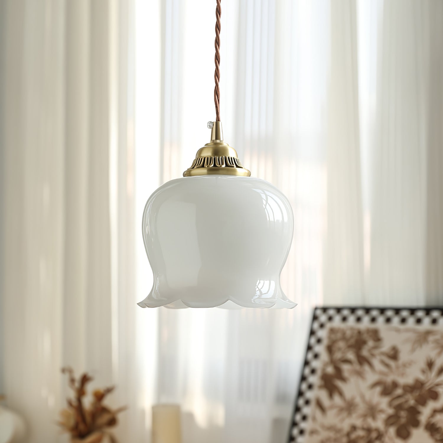 Valley flower Pendant Swag Lamp - Blowlighting