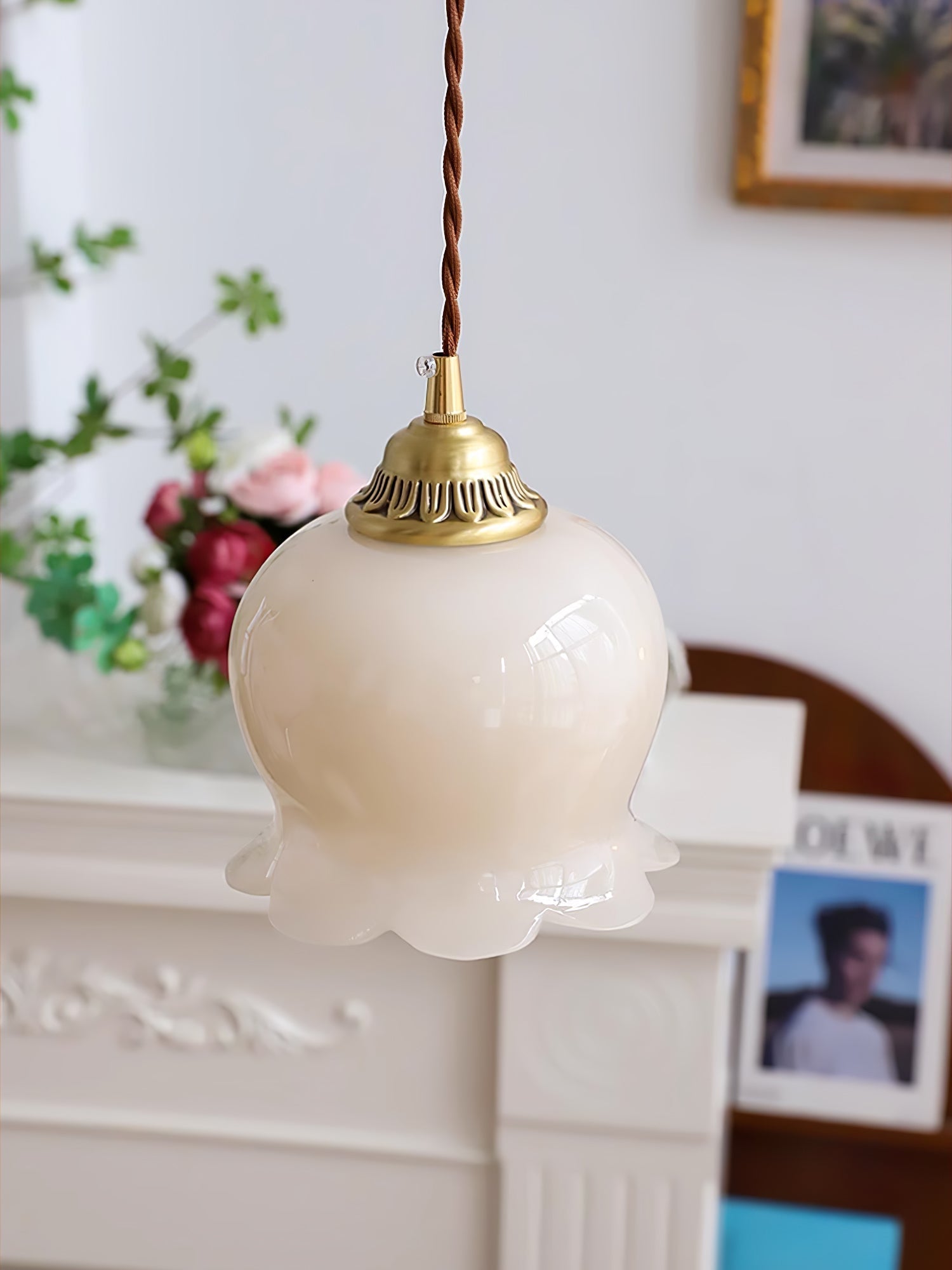Valley flower Pendant Swag Lamp - Blowlighting