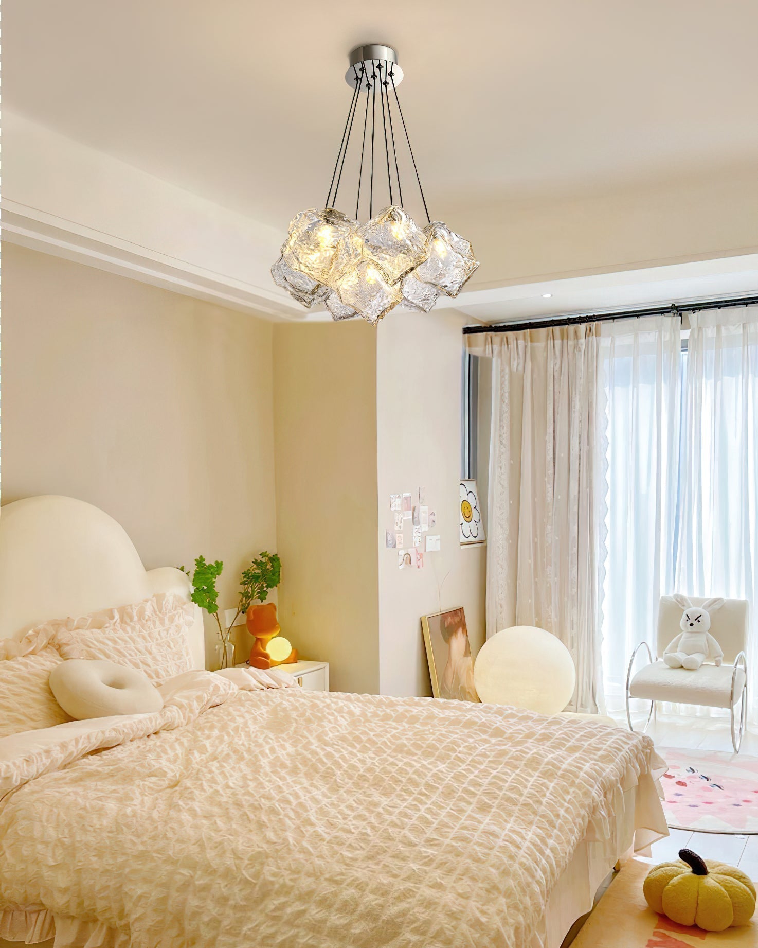 Aurora Chandelier Ice Sparkling - Blowlighting