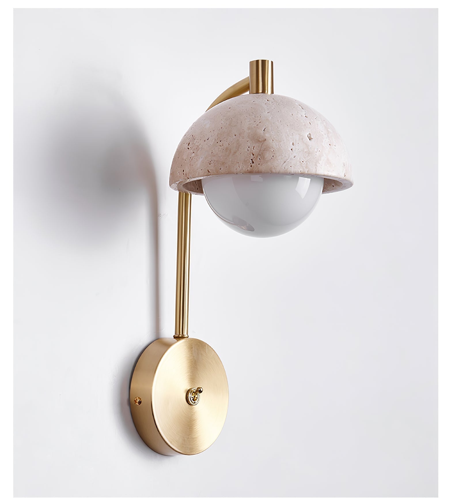 Ormaren Travertine Wall Light - Blowlighting