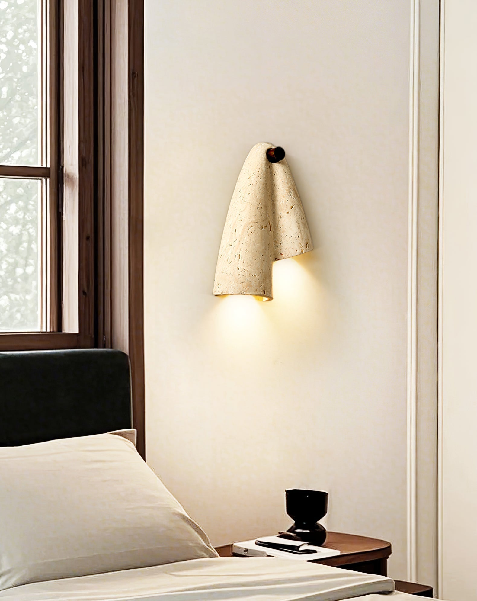 Artistic Travertine Wall Light - Letslighting