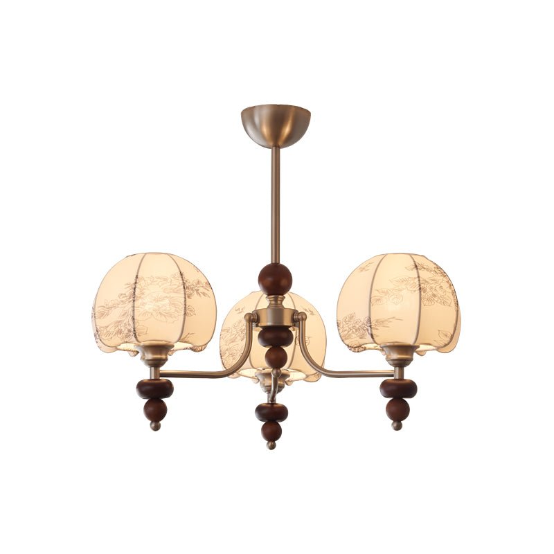 Velvet Petal Chandelier - Blowlighting