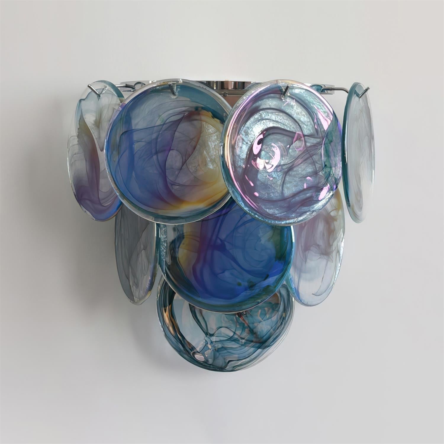 Ephira Multicolor Glass Wall Lamp - Letslighting