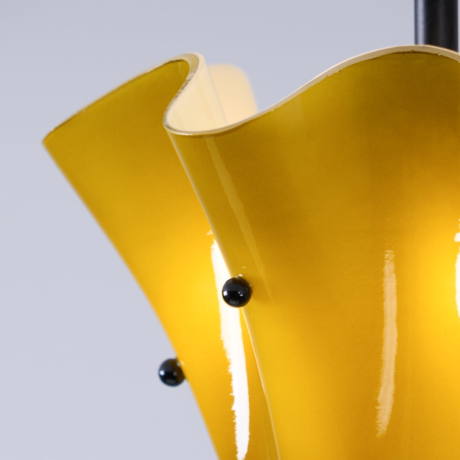 Eldis Murano Glass Semi Flush Ceiling Lamp - Letslighting