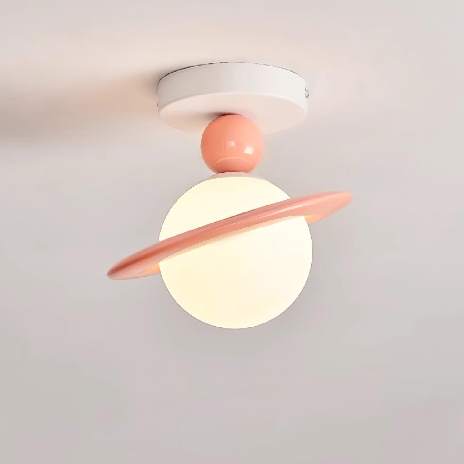 Pivoro Red and White Ceiling Light - Letslighting