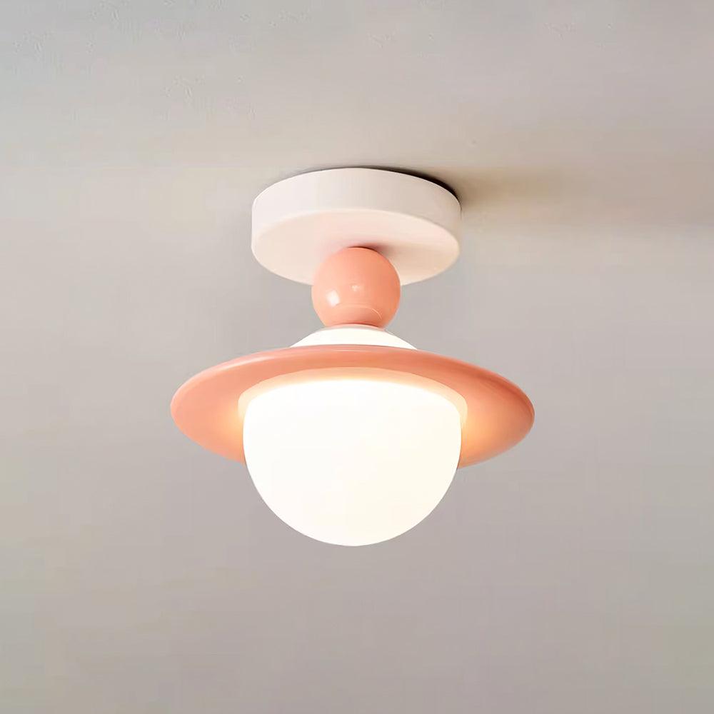 Pivoro Red and White Ceiling Light - Letslighting
