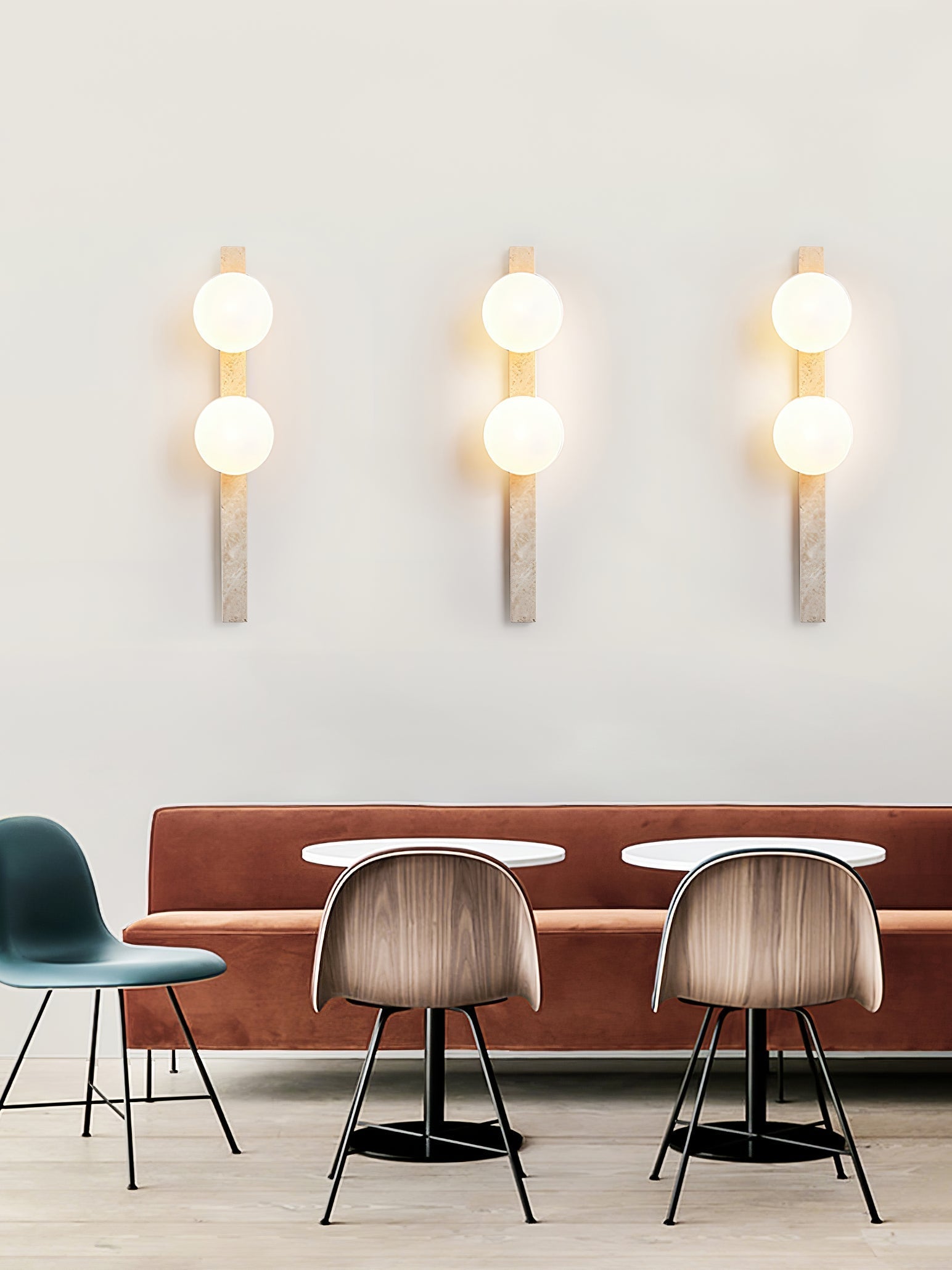 Zoshaira Travertine Wall Light - Letslighting