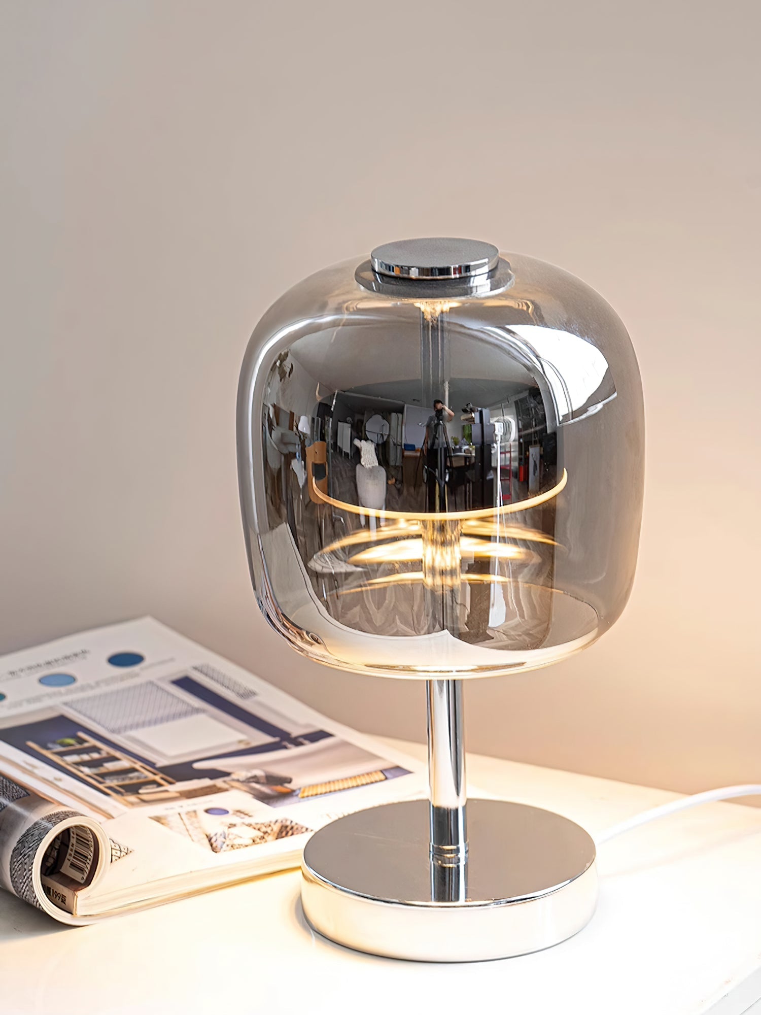 Avolar Lampe de Table Industrielle Minimaliste