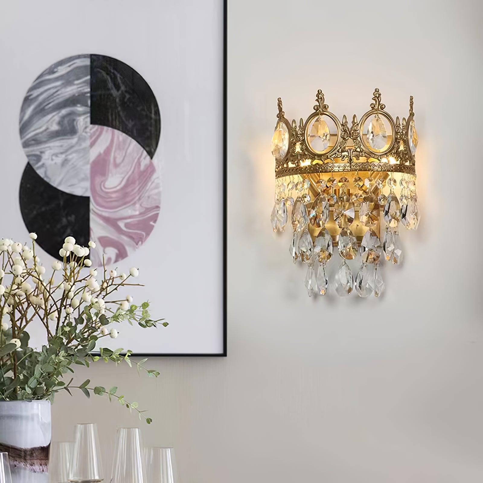 Ulliryra Vintage Crystal Wall Light - Letslighting