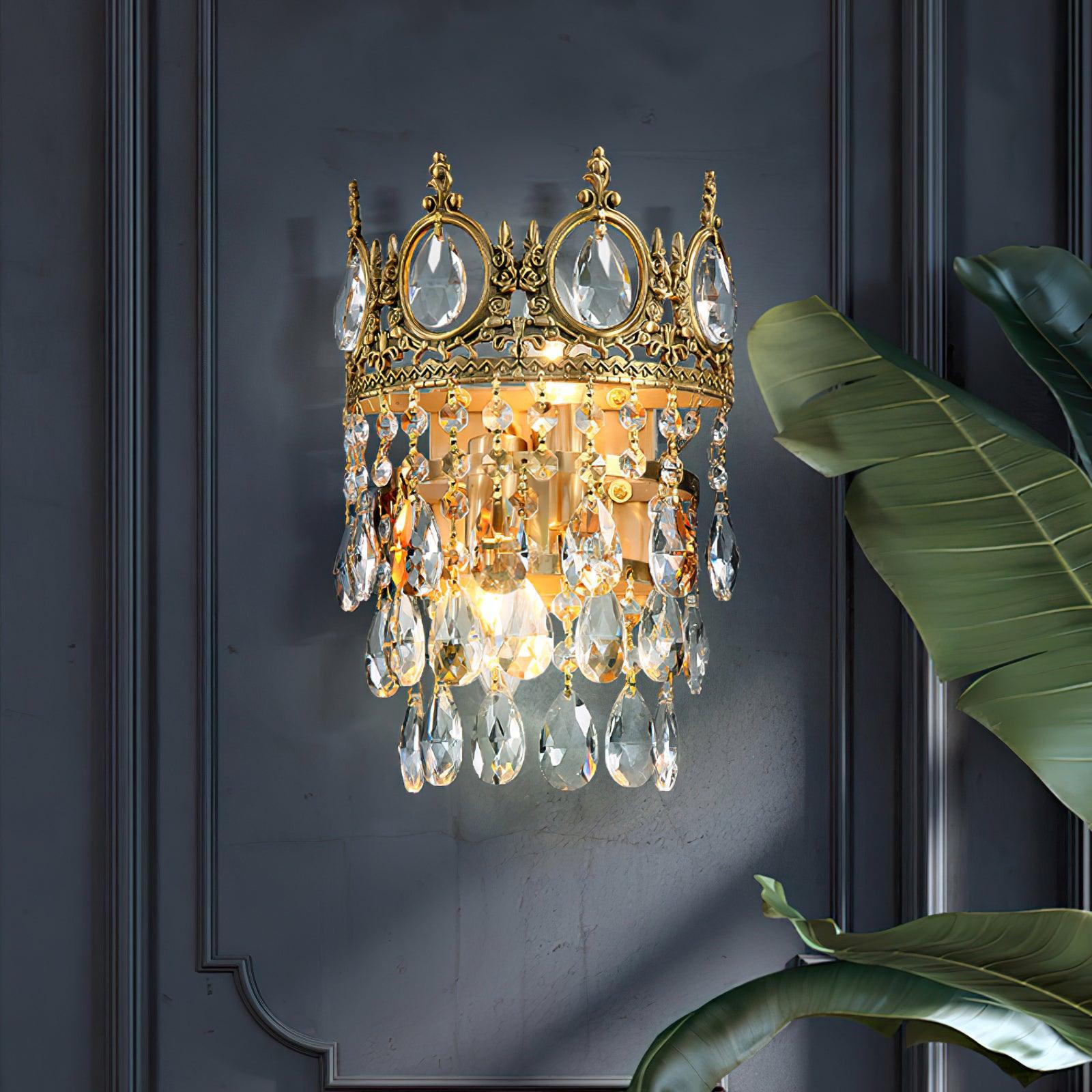Ulliryra Vintage Crystal Wall Light - Letslighting