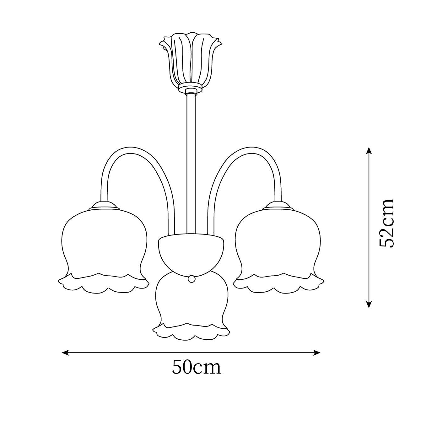 Fionel Petal Glass Floral Chandelier - Letslighting