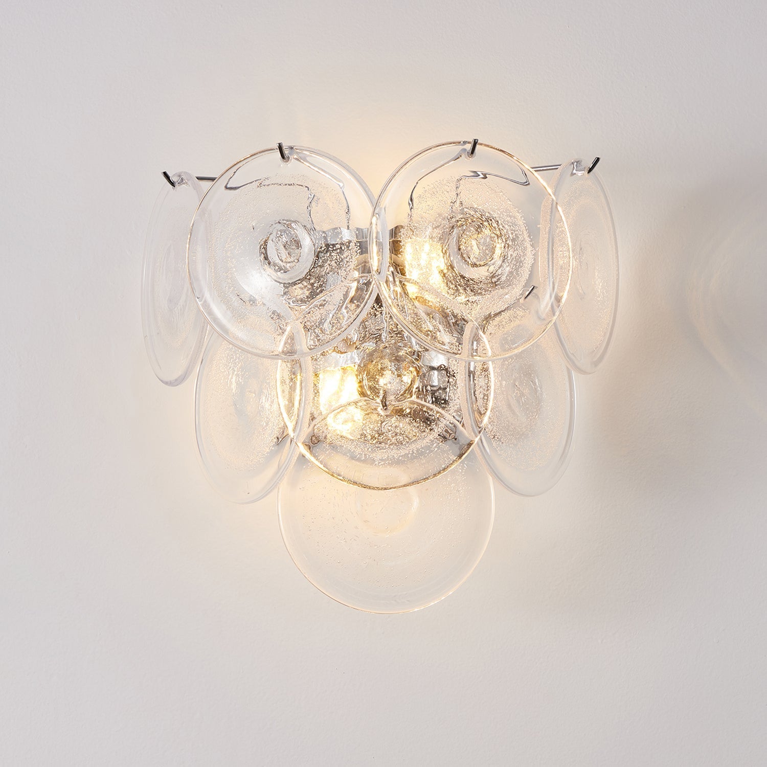 Vivelle Wall Light Ethereal Glass Petal - Letslighting