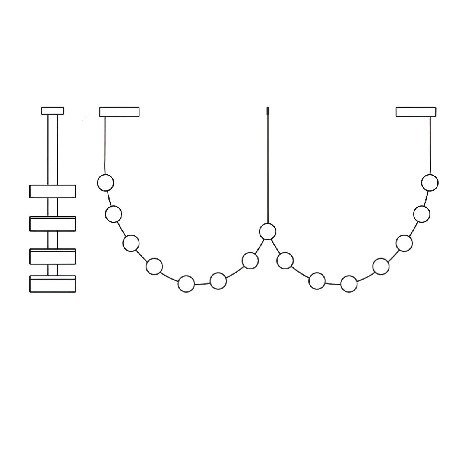 Flexura Modular Track Pendant Light - Blowlighting