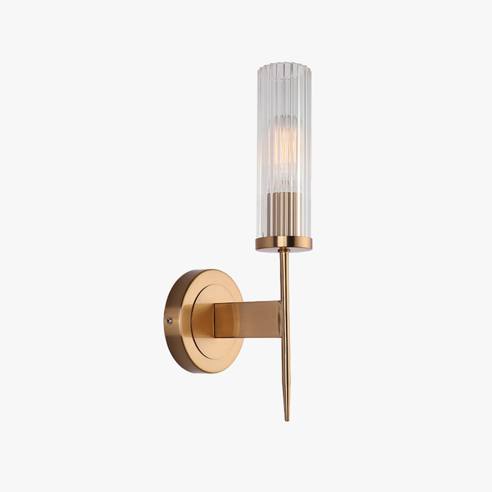 Arisha Applique Murale Led en Verre Postmoderne pour Salon Chambre à Coucher et Chevet