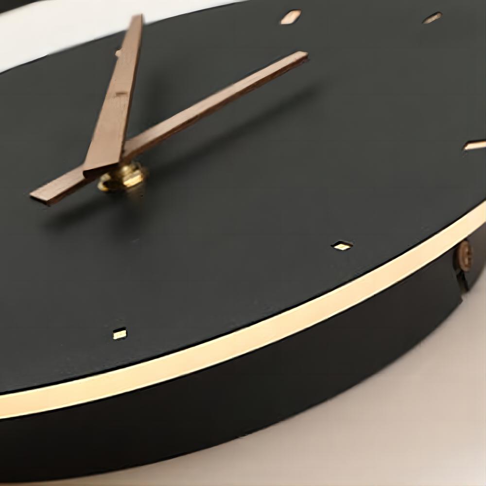 Arisha Applique Murale Rond Or/Noir Métal/Acrylique Salon/Chambre