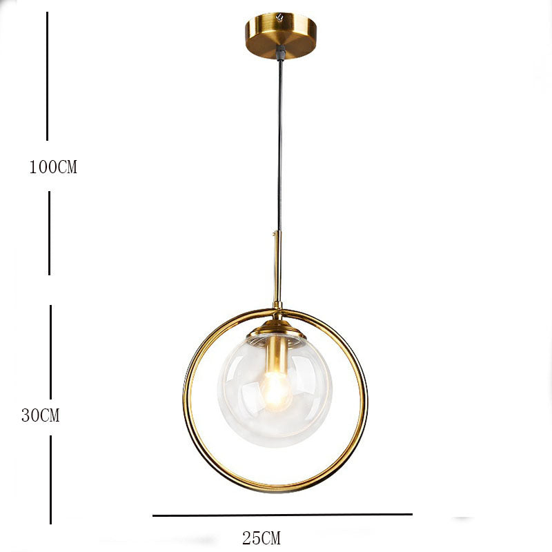 Valentina Luminaires Suspension, Verre & Métal