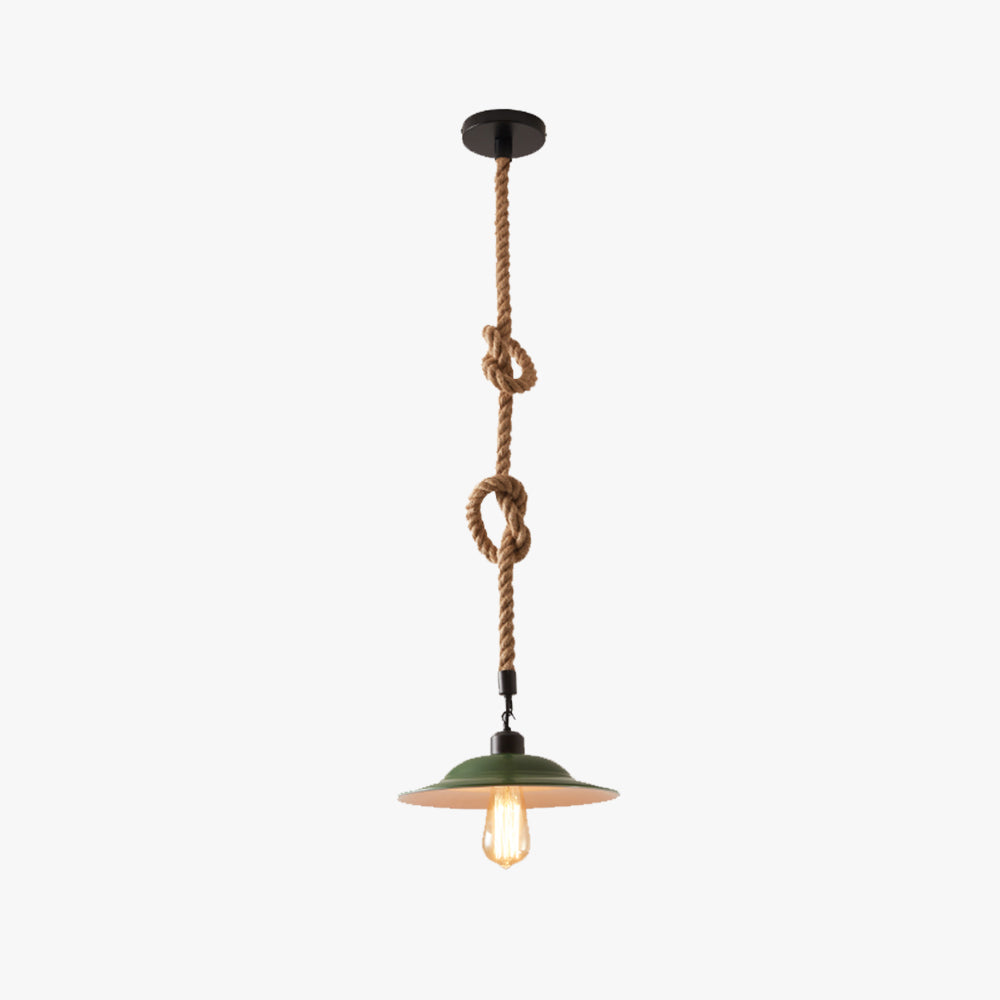 Epoch Vintage LED Suspension Vert Métal Chambre À Coucher/Salle À Manger