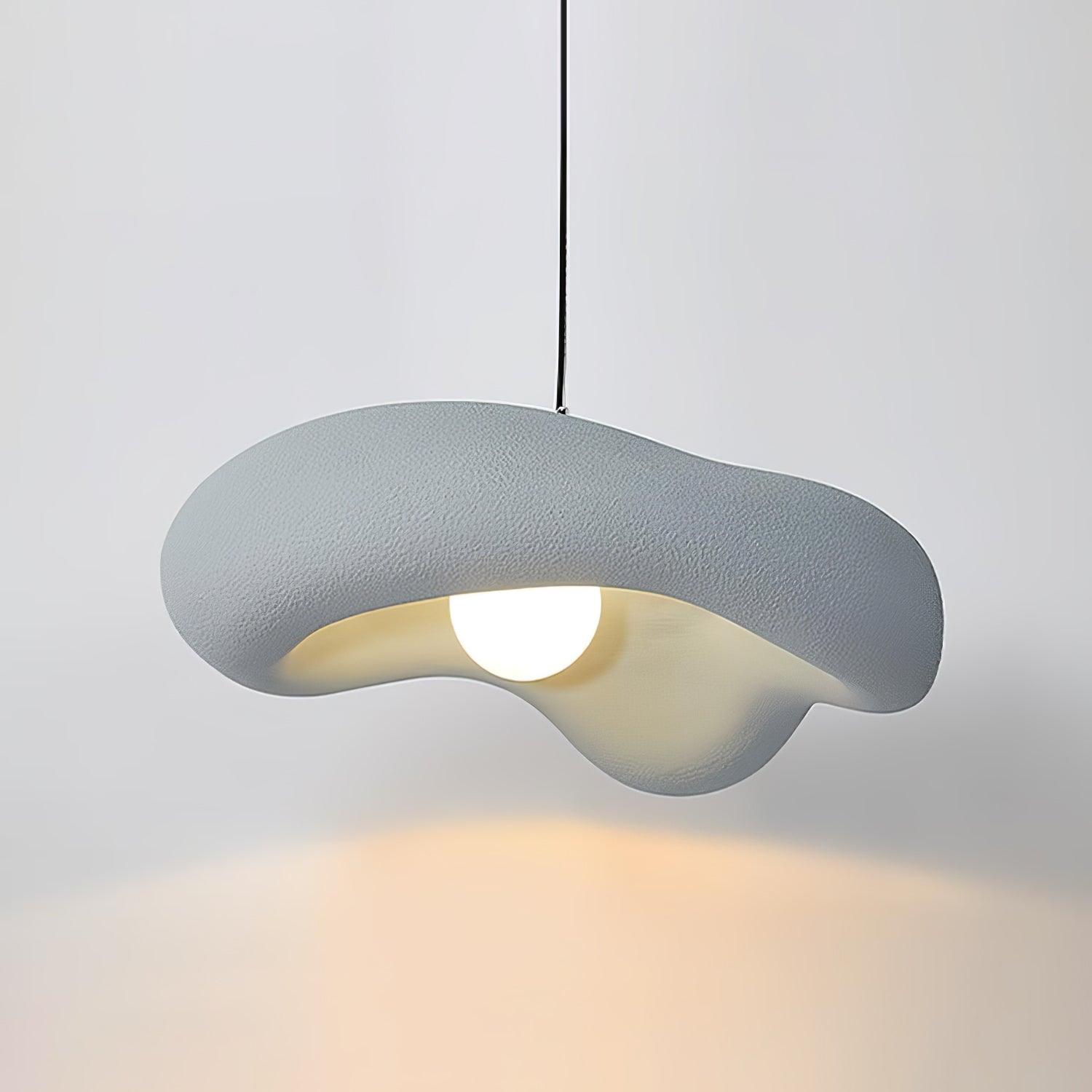 Pendant Lamp Resin in Organic Shape for Modern Interiors Natural - Letslighting