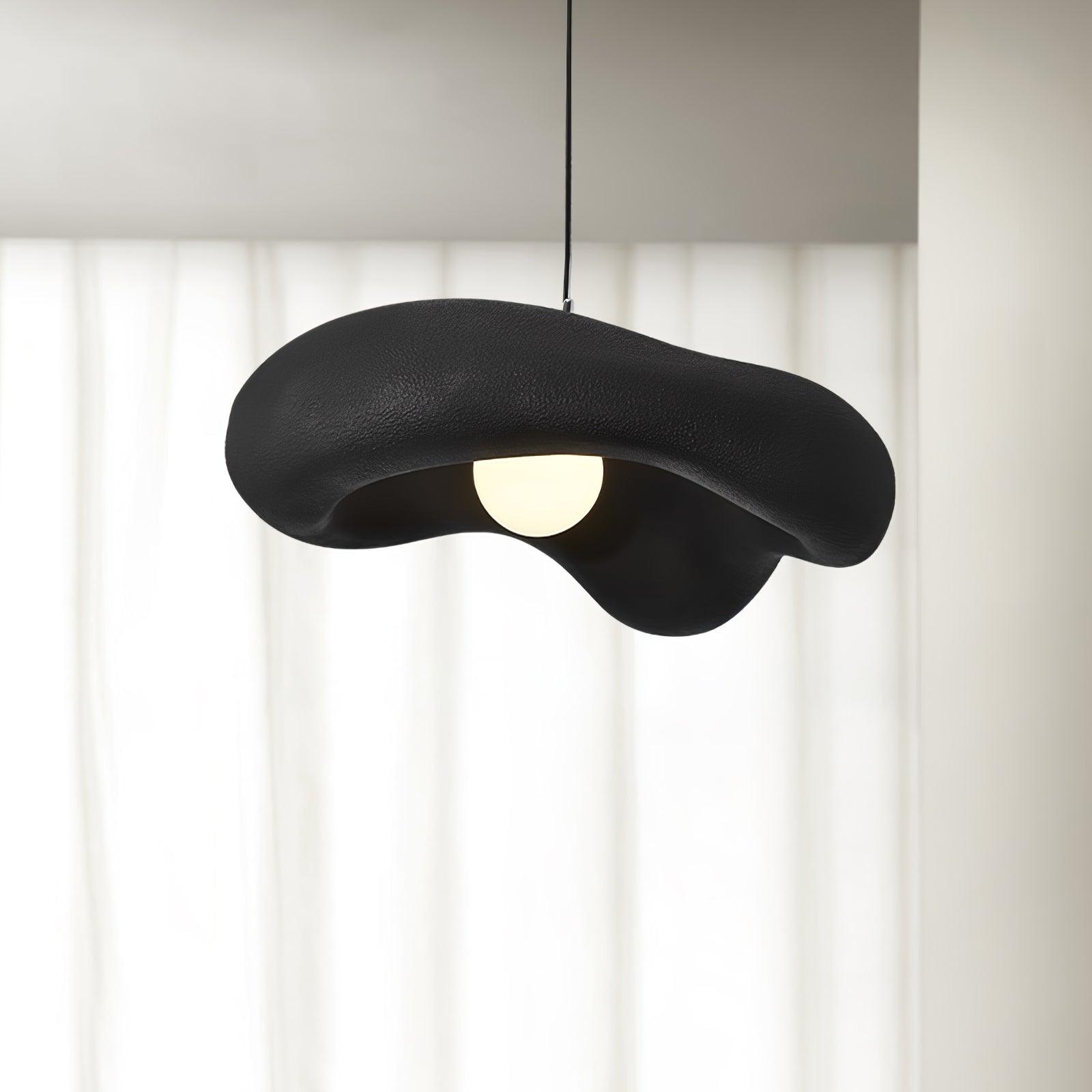 Pendant Lamp Resin in Organic Shape for Modern Interiors Natural - Letslighting