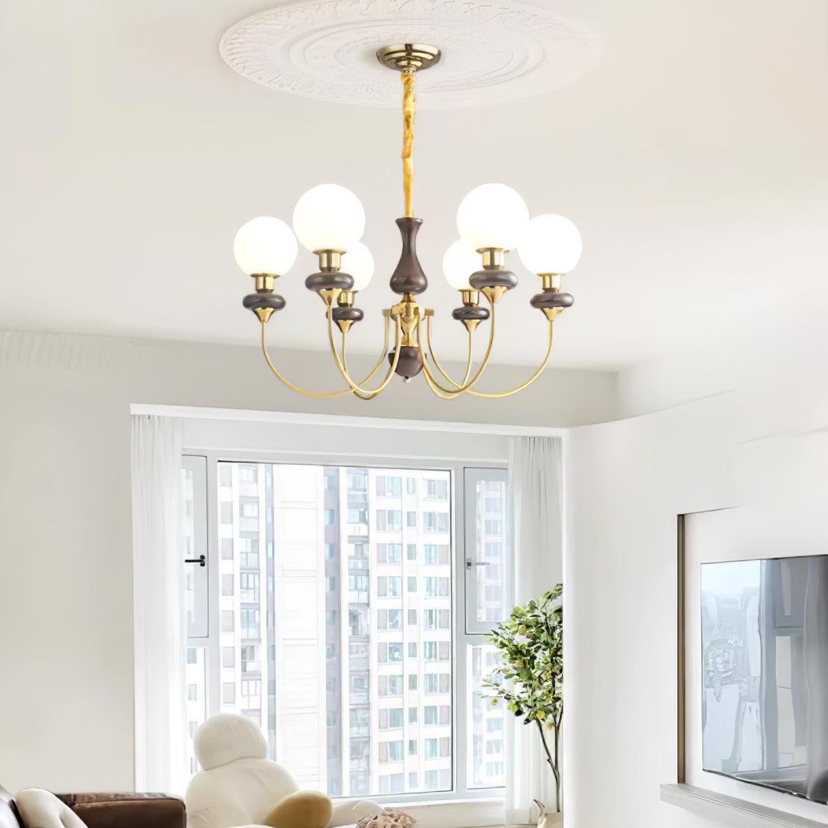 Retro Monique Chandelier - Blowlighting