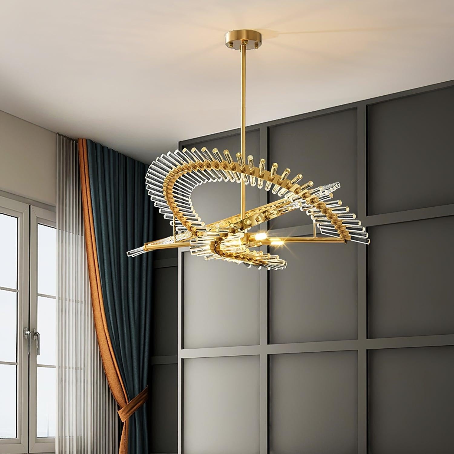 Amara Glass Chandelier - Letslighting