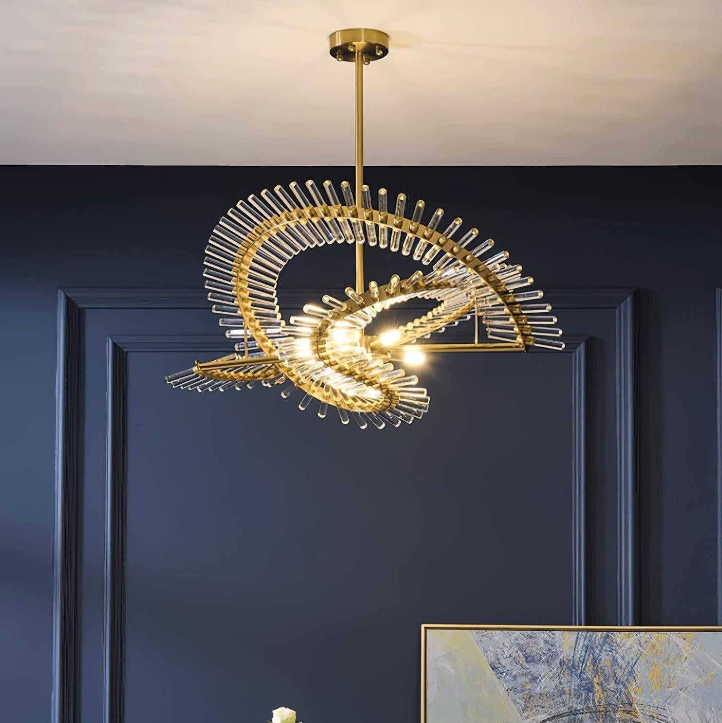 Amara Glass Chandelier - Letslighting