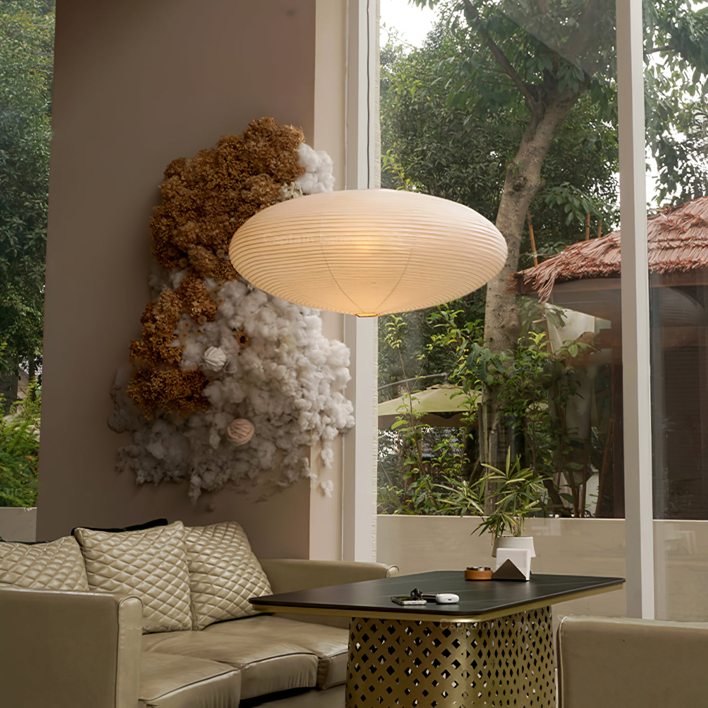 Washi Paper 15A Pendant Light - Blowlighting
