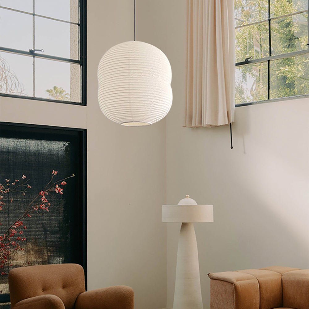 Washi Paper Mini Pendant Light - Blowlighting