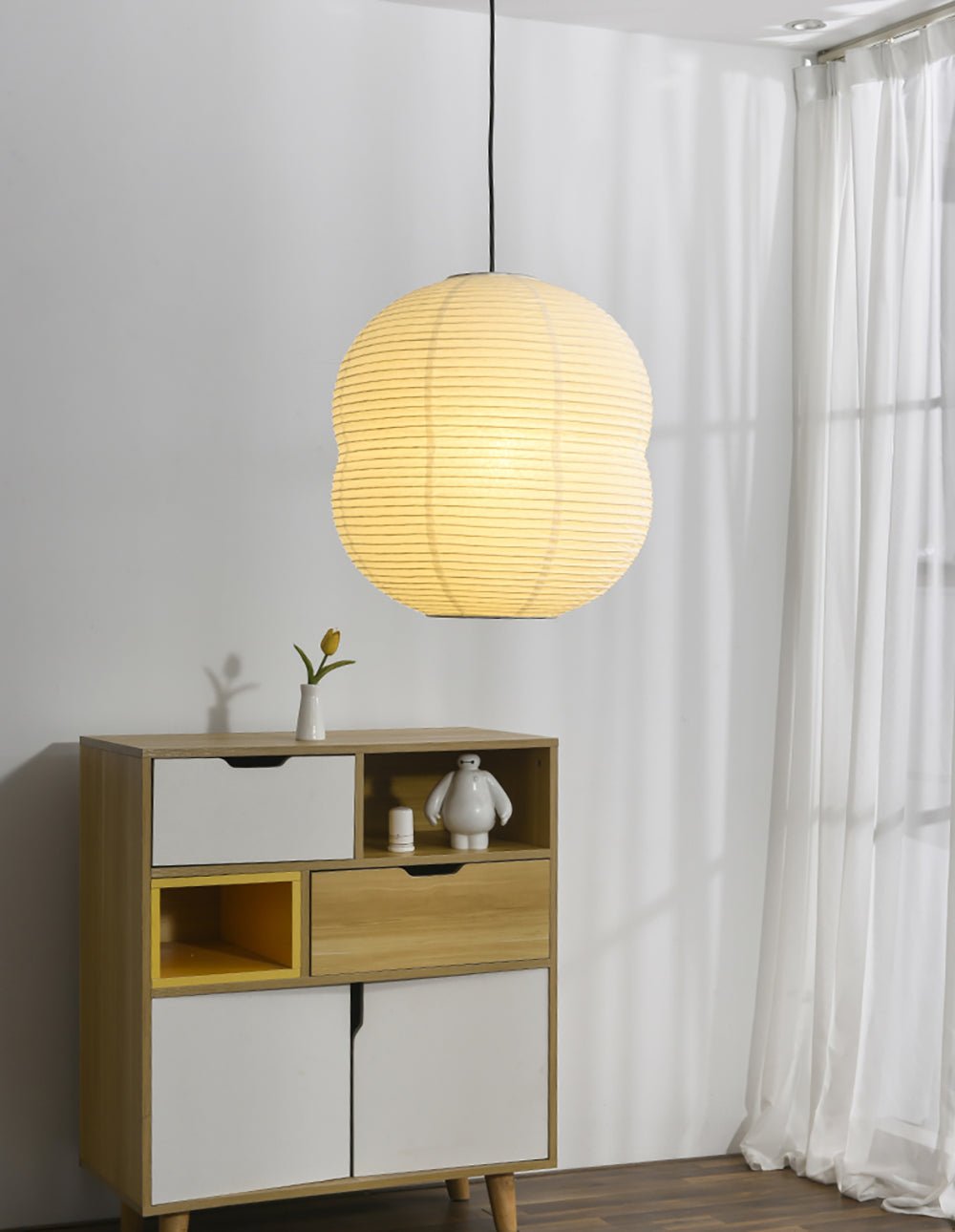 Washi Paper Mini Pendant Light - Blowlighting