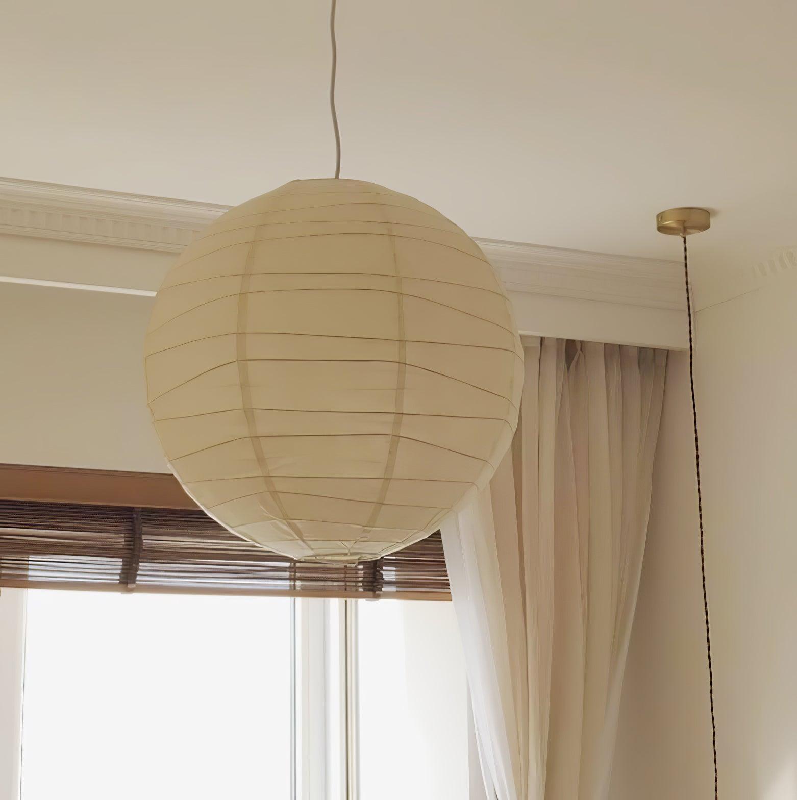 Washi Paper Pendant Swag Lamp - Blowlighting