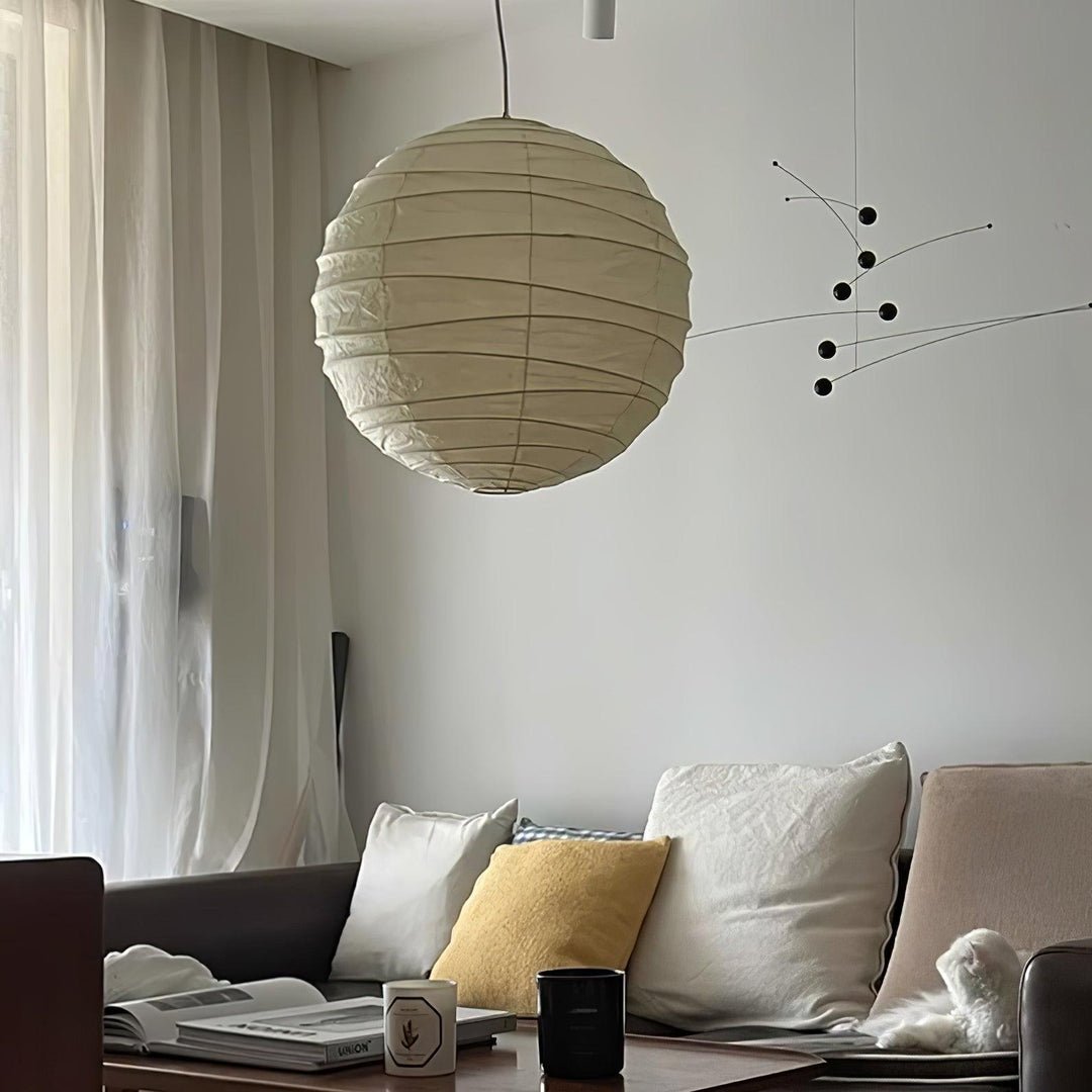 Washi Paper Pendant Swag Lamp - Blowlighting