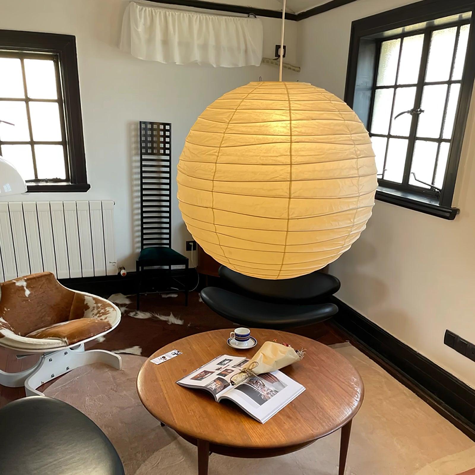 Washi Paper Pendant Swag Lamp - Blowlighting