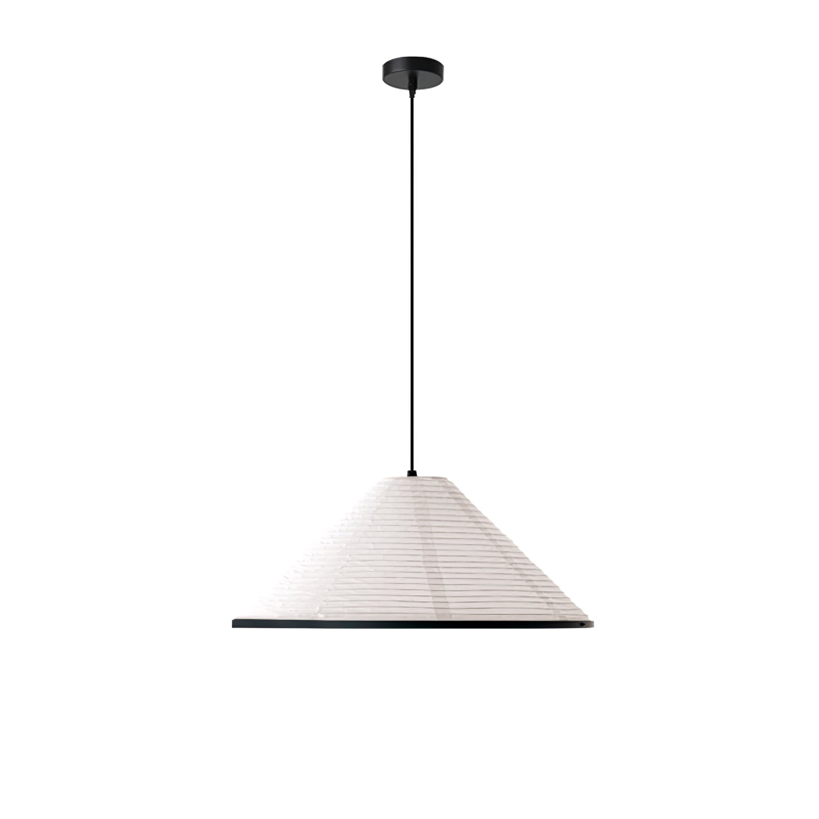 Washi Paper Pyramid Pendant Lamp - Blowlighting