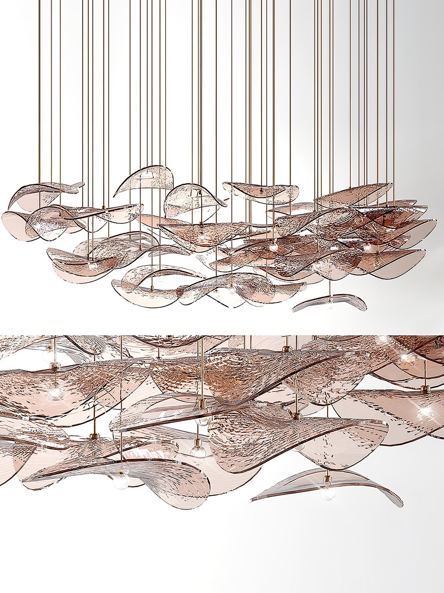 Eurrinia Butterfly Gold Metal Pendant Light - Blowlighting