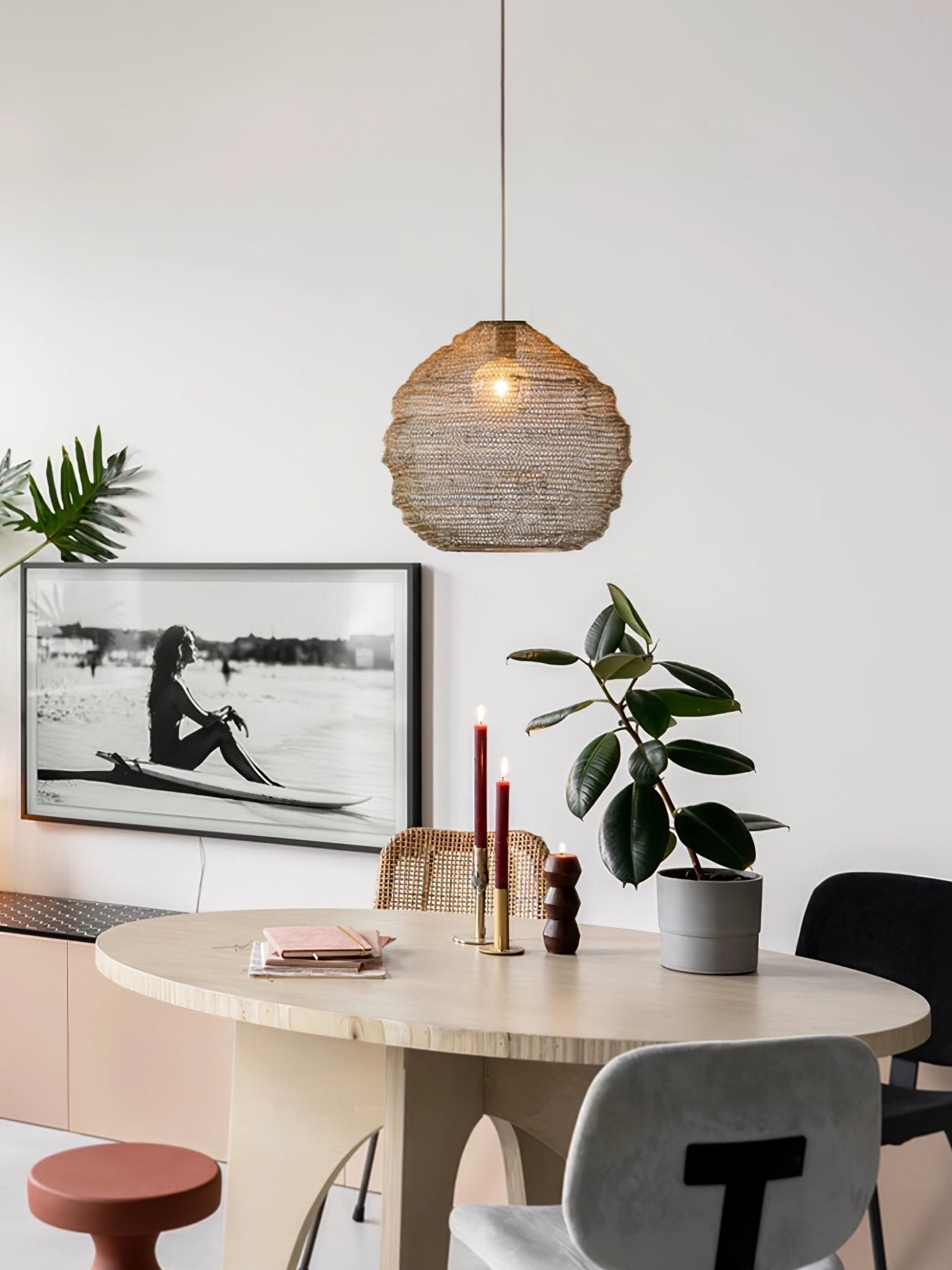 Hive Industrial Wire Pendant Lamps - Blowlighting
