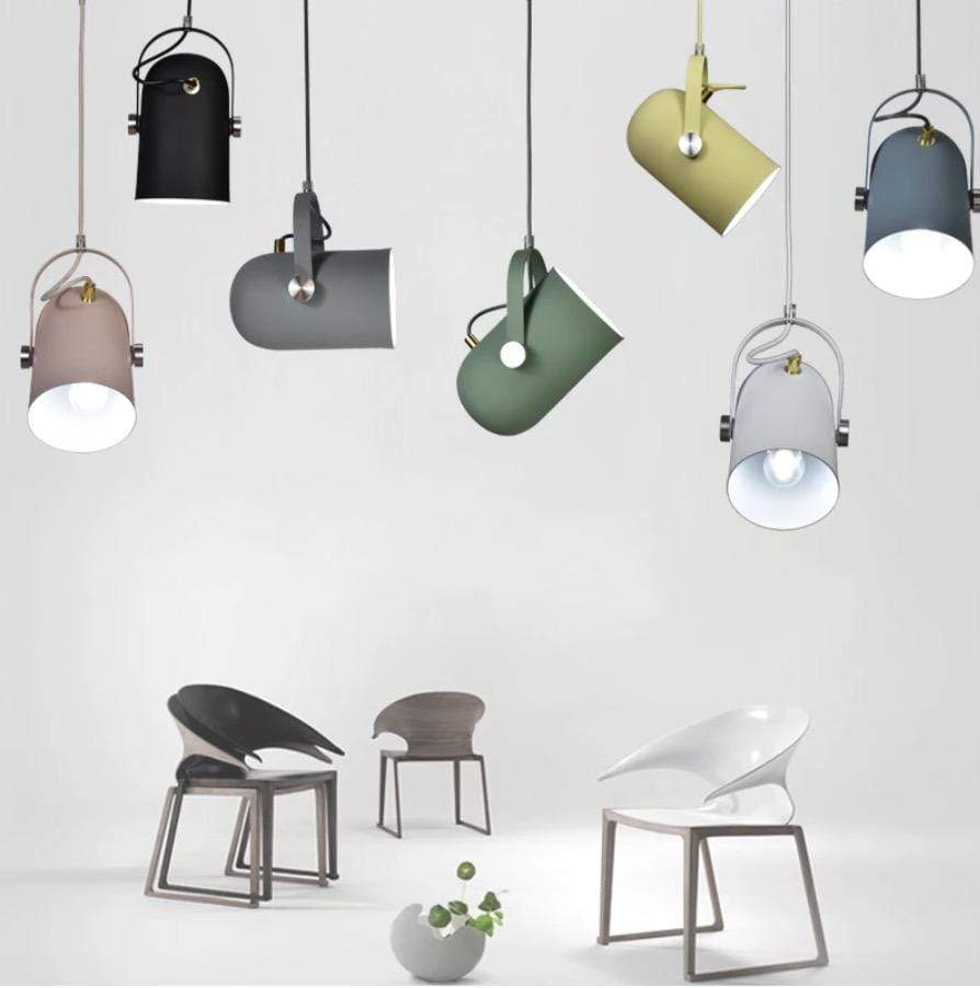 Aria Luminaires Suspension Rglable Angle Minimaliste