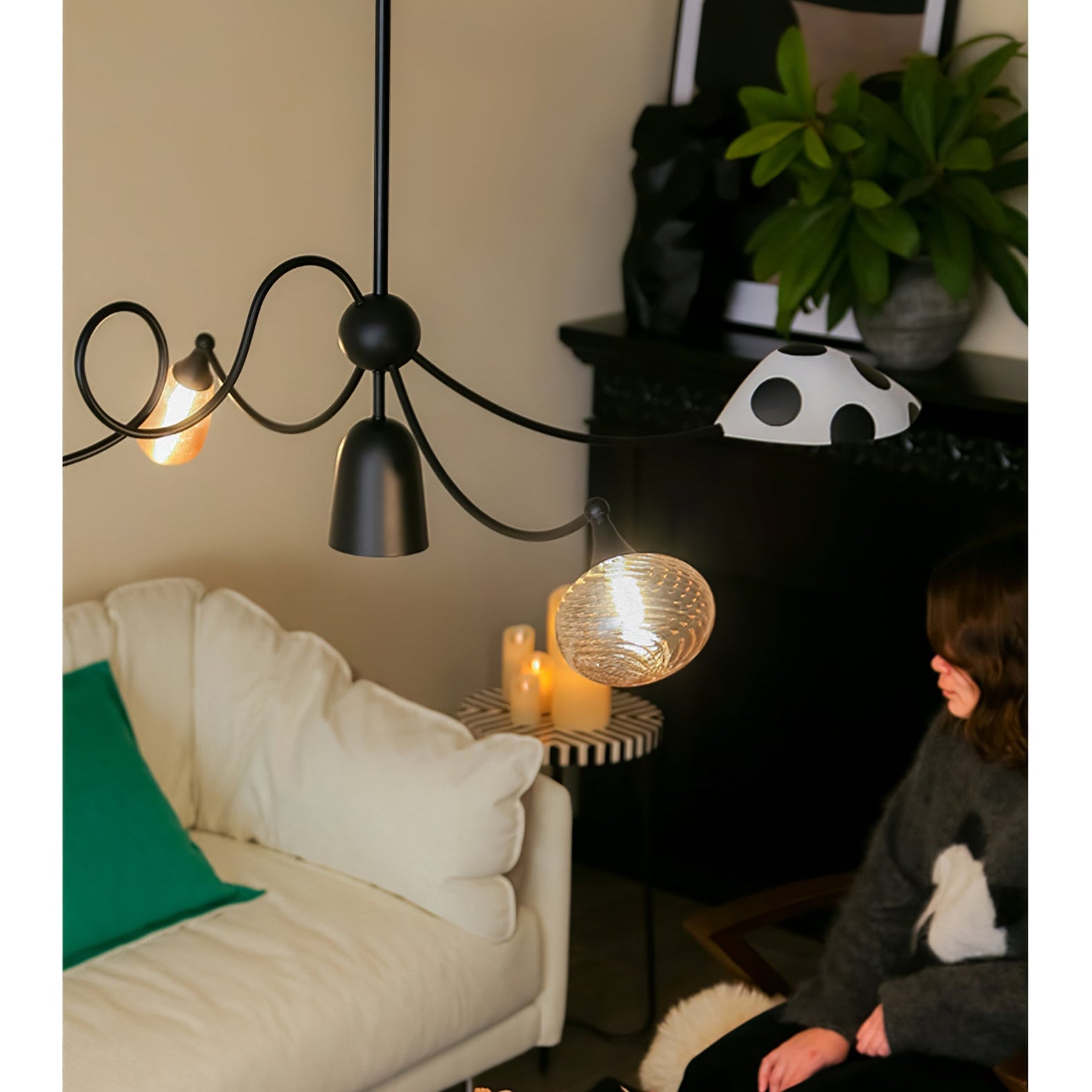 PlayfulGlass Modular Glass Pendant Light - Blowlighting