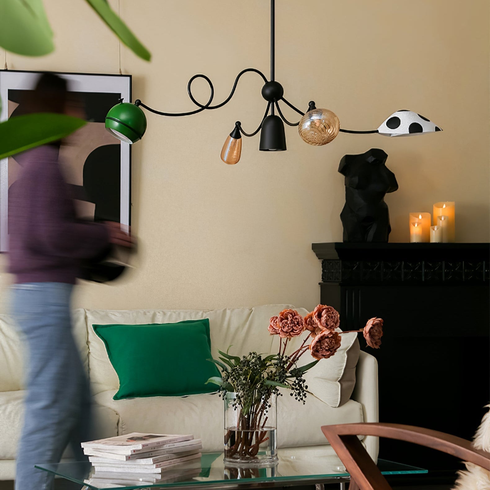 PlayfulGlass Modular Glass Pendant Light - Blowlighting