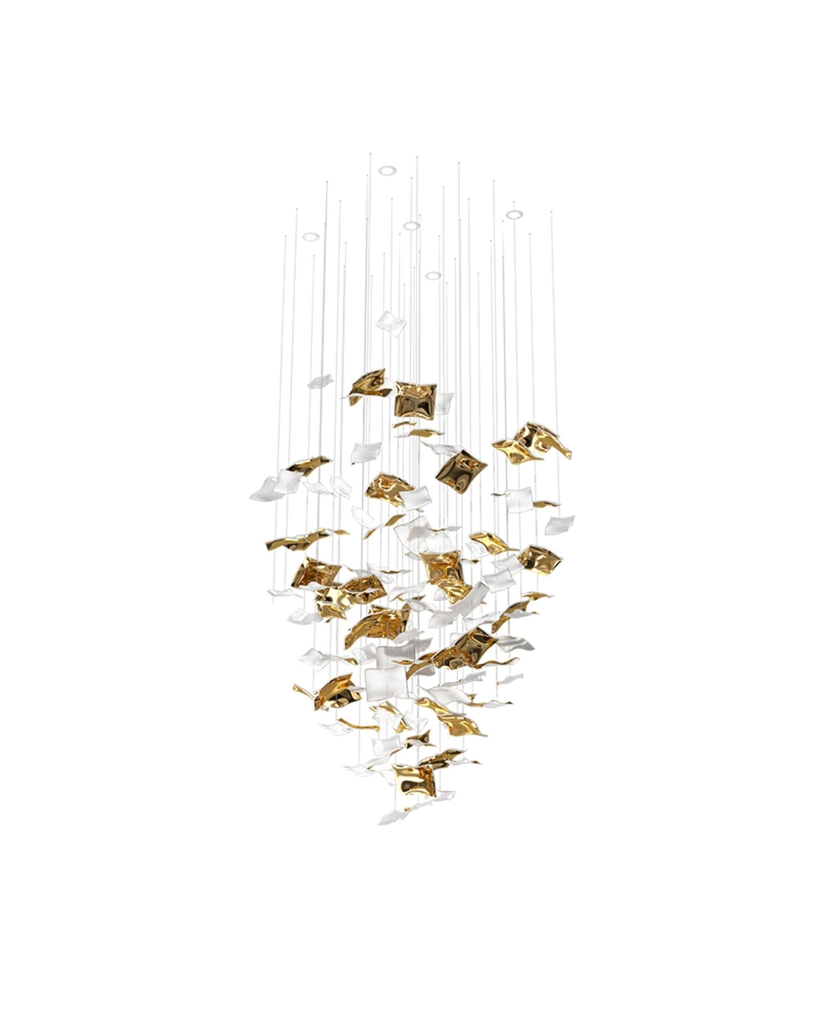 Viliros Glass Spiral Pendant Light - Blowlighting
